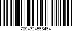 Código de barras (EAN, GTIN, SKU, ISBN): '7894724556454'