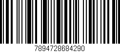 Código de barras (EAN, GTIN, SKU, ISBN): '7894728684290'