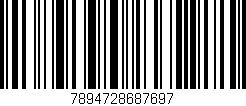 Código de barras (EAN, GTIN, SKU, ISBN): '7894728687697'