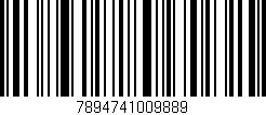 Código de barras (EAN, GTIN, SKU, ISBN): '7894741009889'