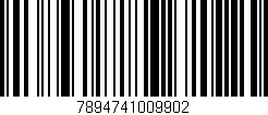 Código de barras (EAN, GTIN, SKU, ISBN): '7894741009902'