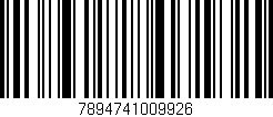 Código de barras (EAN, GTIN, SKU, ISBN): '7894741009926'
