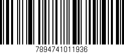 Código de barras (EAN, GTIN, SKU, ISBN): '7894741011936'