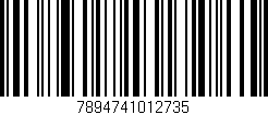 Código de barras (EAN, GTIN, SKU, ISBN): '7894741012735'