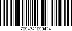Código de barras (EAN, GTIN, SKU, ISBN): '7894741090474'
