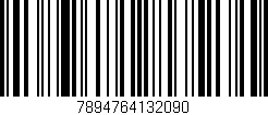 Código de barras (EAN, GTIN, SKU, ISBN): '7894764132090'