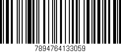 Código de barras (EAN, GTIN, SKU, ISBN): '7894764133059'