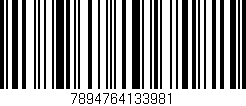 Código de barras (EAN, GTIN, SKU, ISBN): '7894764133981'