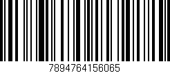 Código de barras (EAN, GTIN, SKU, ISBN): '7894764156065'