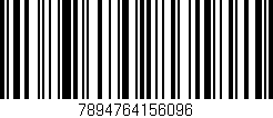 Código de barras (EAN, GTIN, SKU, ISBN): '7894764156096'