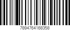 Código de barras (EAN, GTIN, SKU, ISBN): '7894764168358'