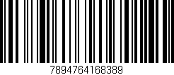 Código de barras (EAN, GTIN, SKU, ISBN): '7894764168389'