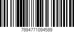 Código de barras (EAN, GTIN, SKU, ISBN): '7894771094589'