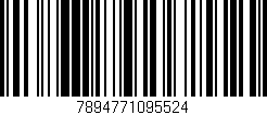 Código de barras (EAN, GTIN, SKU, ISBN): '7894771095524'