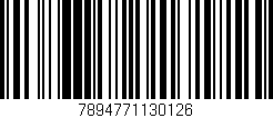 Código de barras (EAN, GTIN, SKU, ISBN): '7894771130126'