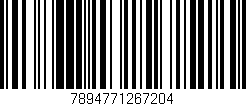 Código de barras (EAN, GTIN, SKU, ISBN): '7894771267204'