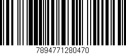 Código de barras (EAN, GTIN, SKU, ISBN): '7894771280470'
