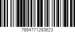 Código de barras (EAN, GTIN, SKU, ISBN): '7894771293623'