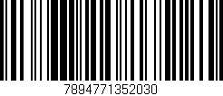 Código de barras (EAN, GTIN, SKU, ISBN): '7894771352030'