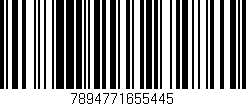 Código de barras (EAN, GTIN, SKU, ISBN): '7894771655445'