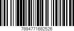 Código de barras (EAN, GTIN, SKU, ISBN): '7894771682526'