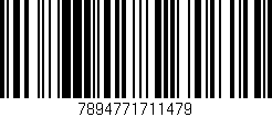 Código de barras (EAN, GTIN, SKU, ISBN): '7894771711479'