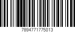Código de barras (EAN, GTIN, SKU, ISBN): '7894771775013'