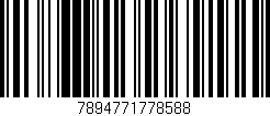 Código de barras (EAN, GTIN, SKU, ISBN): '7894771778588'