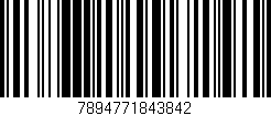 Código de barras (EAN, GTIN, SKU, ISBN): '7894771843842'