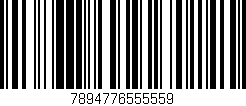 Código de barras (EAN, GTIN, SKU, ISBN): '7894776555559'