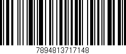 Código de barras (EAN, GTIN, SKU, ISBN): '7894813717148'