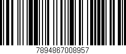 Código de barras (EAN, GTIN, SKU, ISBN): '7894867008957'