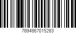 Código de barras (EAN, GTIN, SKU, ISBN): '7894867015283'