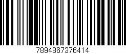 Código de barras (EAN, GTIN, SKU, ISBN): '7894867376414'