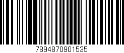 Código de barras (EAN, GTIN, SKU, ISBN): '7894870901535'