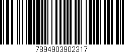 Código de barras (EAN, GTIN, SKU, ISBN): '7894903902317'