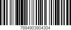 Código de barras (EAN, GTIN, SKU, ISBN): '7894903904304'