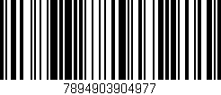Código de barras (EAN, GTIN, SKU, ISBN): '7894903904977'