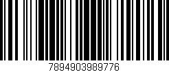 Código de barras (EAN, GTIN, SKU, ISBN): '7894903989776'