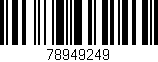 Código de barras (EAN, GTIN, SKU, ISBN): '78949249'