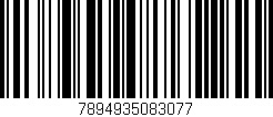 Código de barras (EAN, GTIN, SKU, ISBN): '7894935083077'