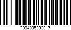 Código de barras (EAN, GTIN, SKU, ISBN): '7894935083817'