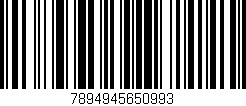 Código de barras (EAN, GTIN, SKU, ISBN): '7894945650993'