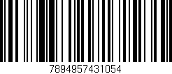 Código de barras (EAN, GTIN, SKU, ISBN): '7894957431054'