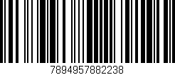 Código de barras (EAN, GTIN, SKU, ISBN): '7894957882238'