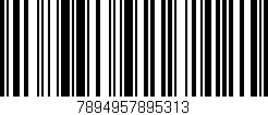 Código de barras (EAN, GTIN, SKU, ISBN): '7894957895313'