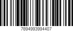 Código de barras (EAN, GTIN, SKU, ISBN): '7894993994407'