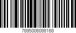 Código de barras (EAN, GTIN, SKU, ISBN): '7895006088168'