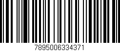 Código de barras (EAN, GTIN, SKU, ISBN): '7895006334371'