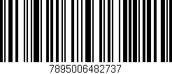 Código de barras (EAN, GTIN, SKU, ISBN): '7895006482737'